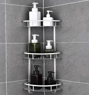 Shower Rack Space Aluminum Bathroom Shelf