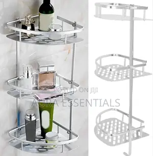 Shower Rack Space Aluminum Bathroom Shelf