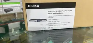 D-Link 16 Port Poe Smart Managed Switch