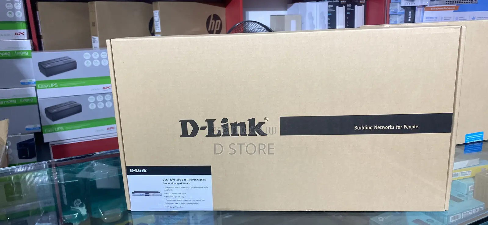 D-Link 16 Port Poe Smart Managed Switch