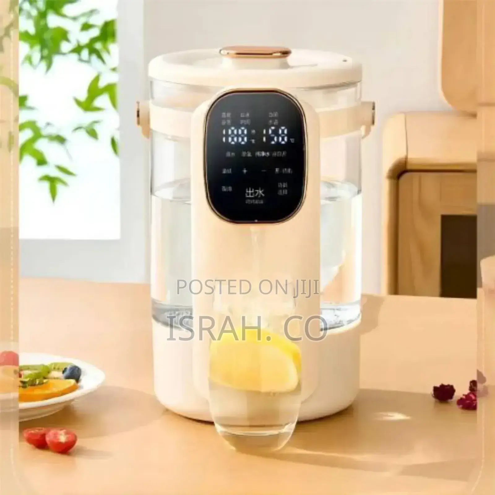 Raf 1000w 3.5l Borosillicate Window Glass Electric Kettle