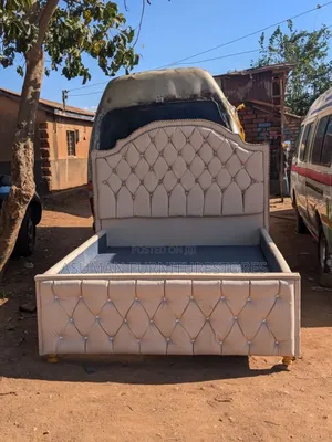 Modern 5x6ft Buttoned Bed Call Us On