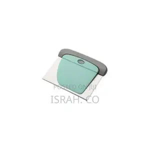 2 Piece Stainless Plastic Flour Cutter Sausage Scraper Dough