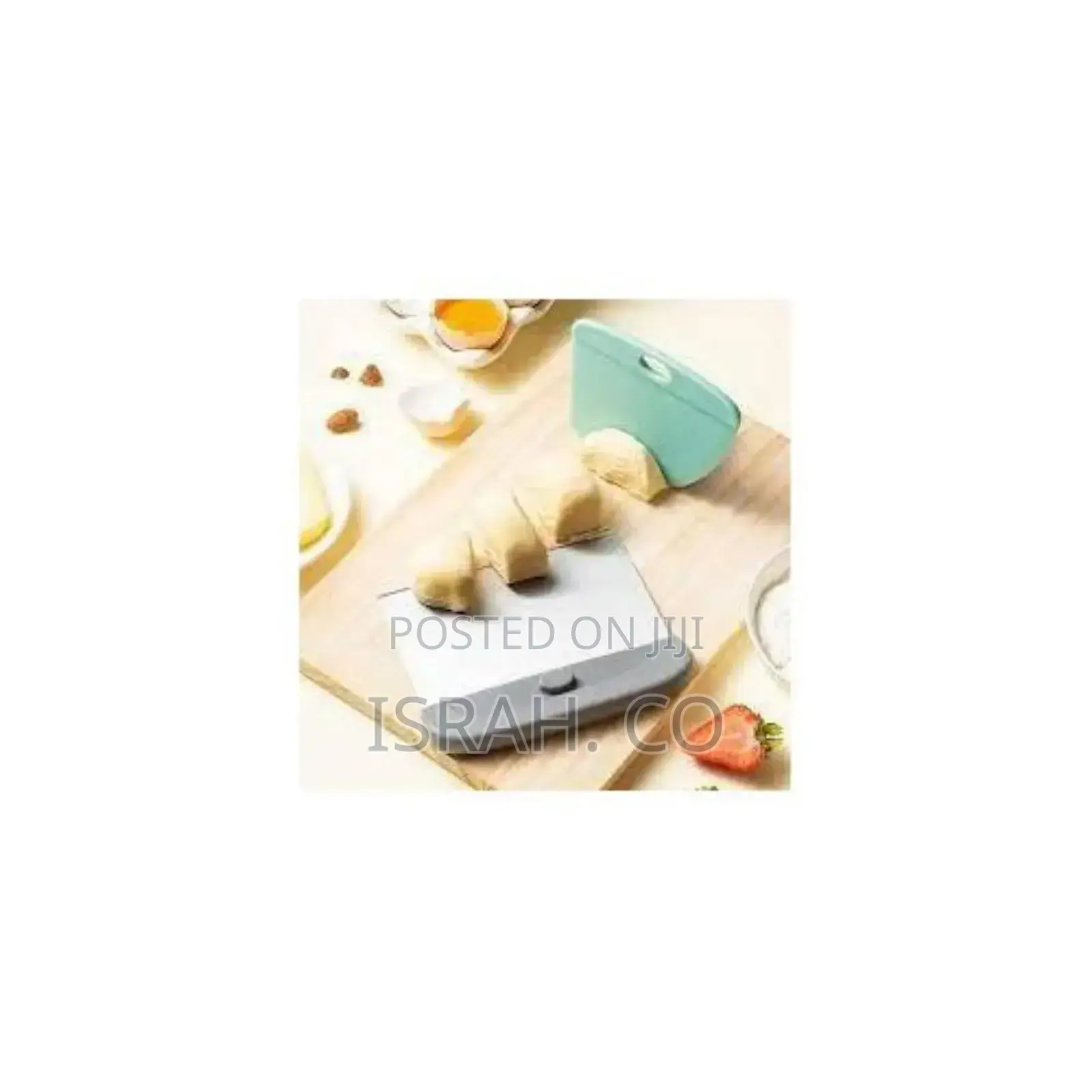 2 Piece Stainless Plastic Flour Cutter Sausage Scraper Dough
