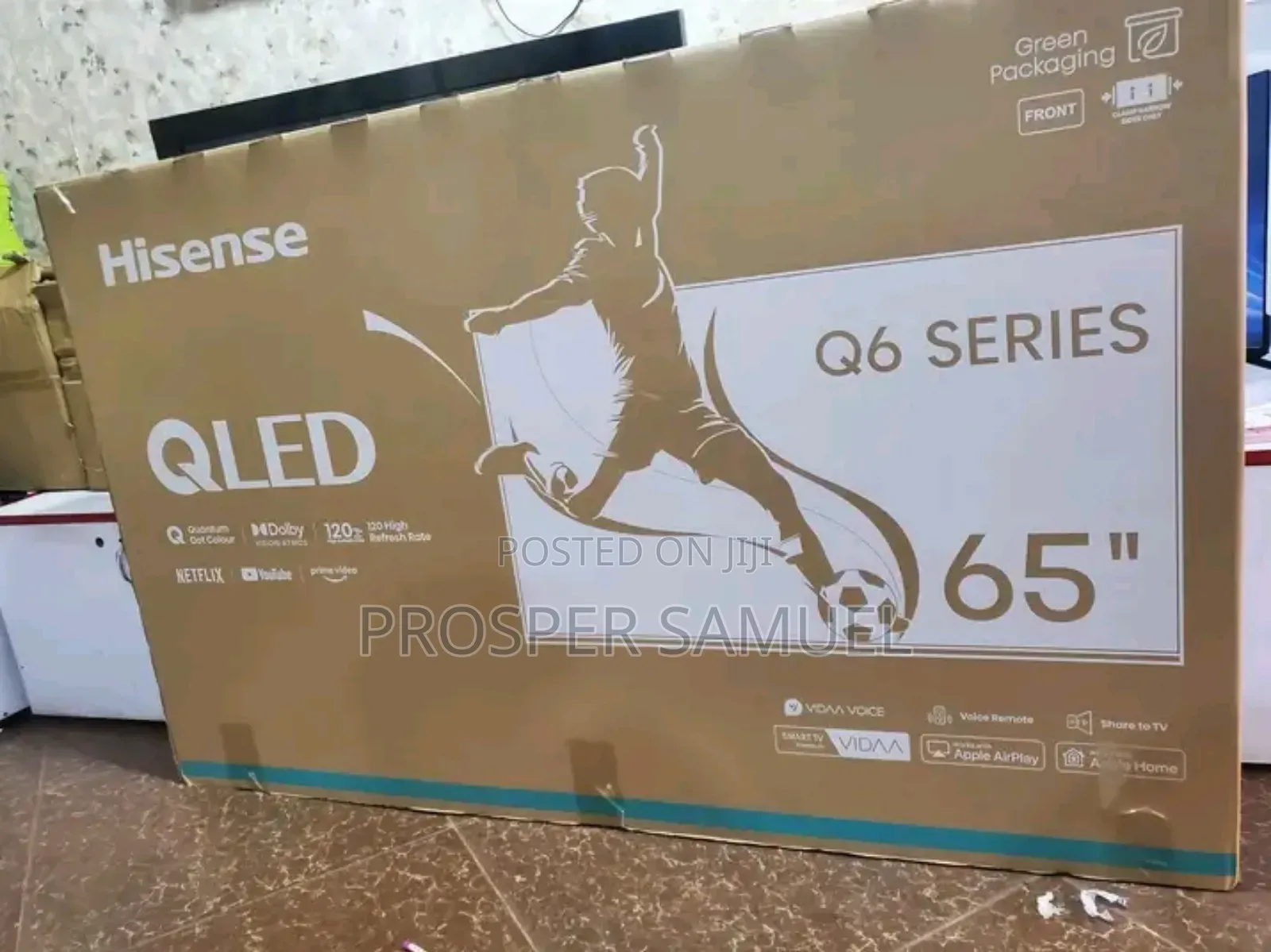 Brand New Hisense 65 Inches Digital Flat Screen Uhdk4