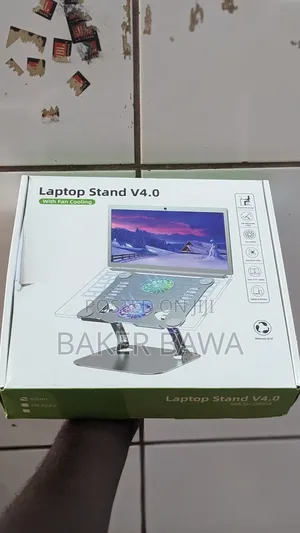 Laptop Stand v 4.0, Tablet, Radiator With Fan