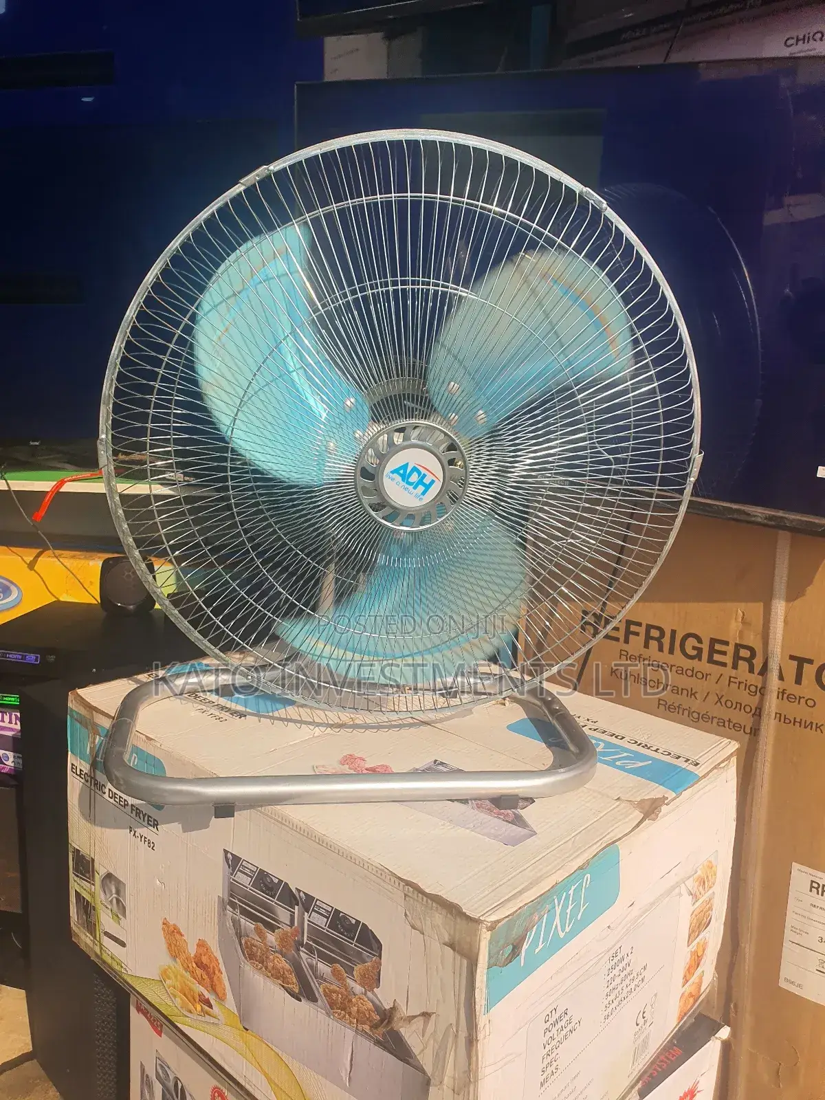 Table and Wall Fan