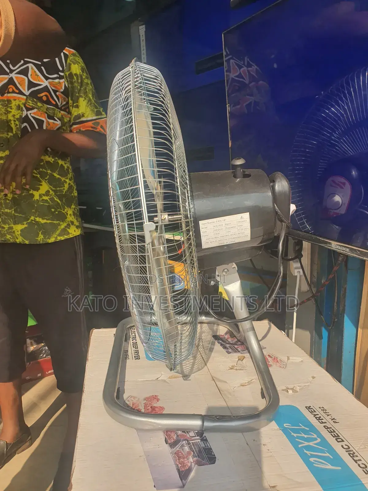 Table and Wall Fan