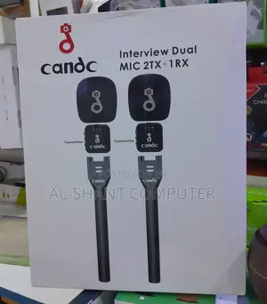 Wireless Microphone/Candc Interview Dual Microphone