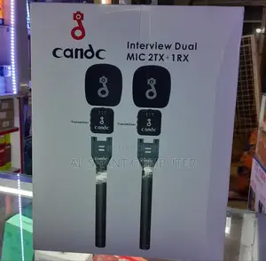 Wireless Microphone/Candc Interview Dual Microphone