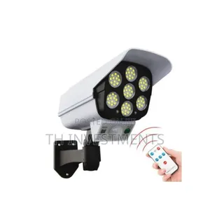 Remote Control Solar Stimulation Sensor Flood Light-