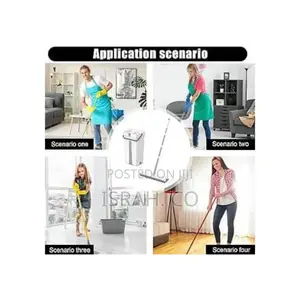 Microfiber Flat Mop With Bucket Floor Mop Pressure Free Air