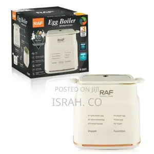 Raf Household 300w 0.7l Egg Cooker 6 Function