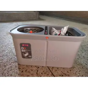 Microfiber Spin Mop Bucket Set for Floor Cleaning,