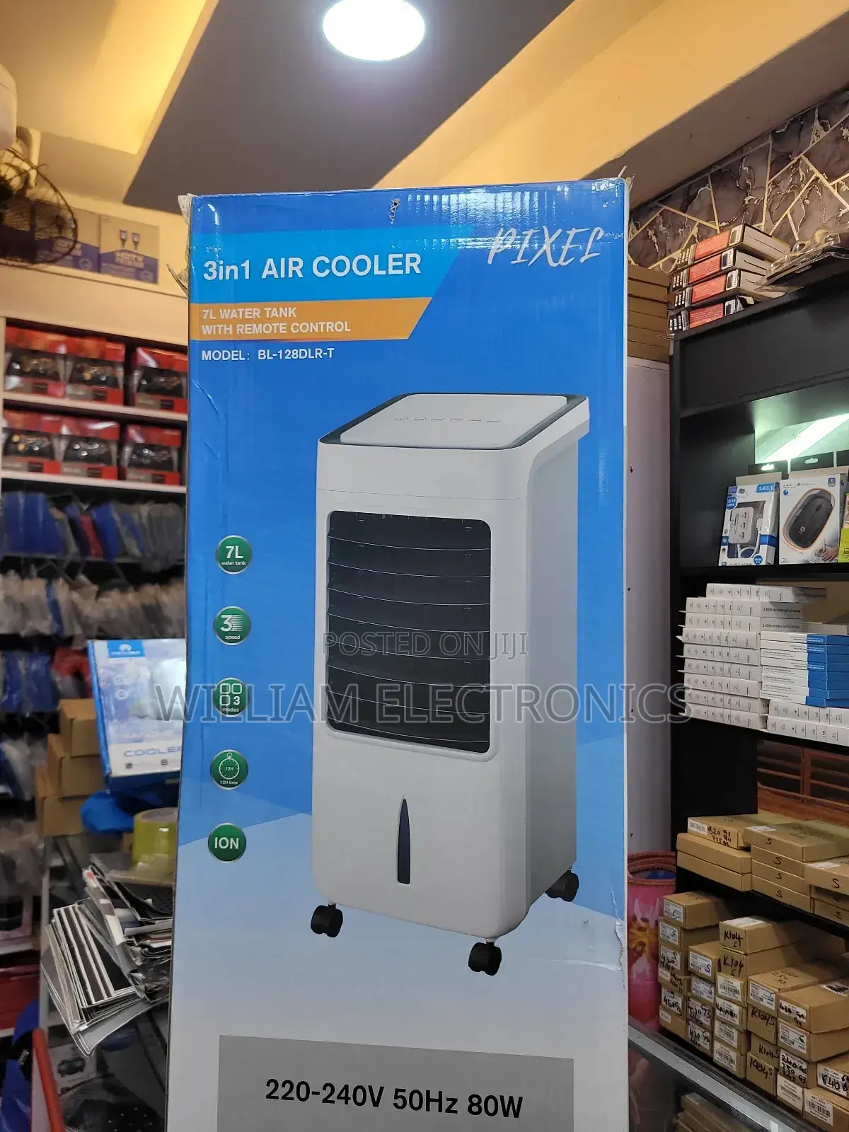 Pixel 7l 3in1 Air Cooler/Remote Control/Bl128dlrt/3 Speed
