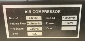 Gasoline Air Compressor(Intimax) 50l