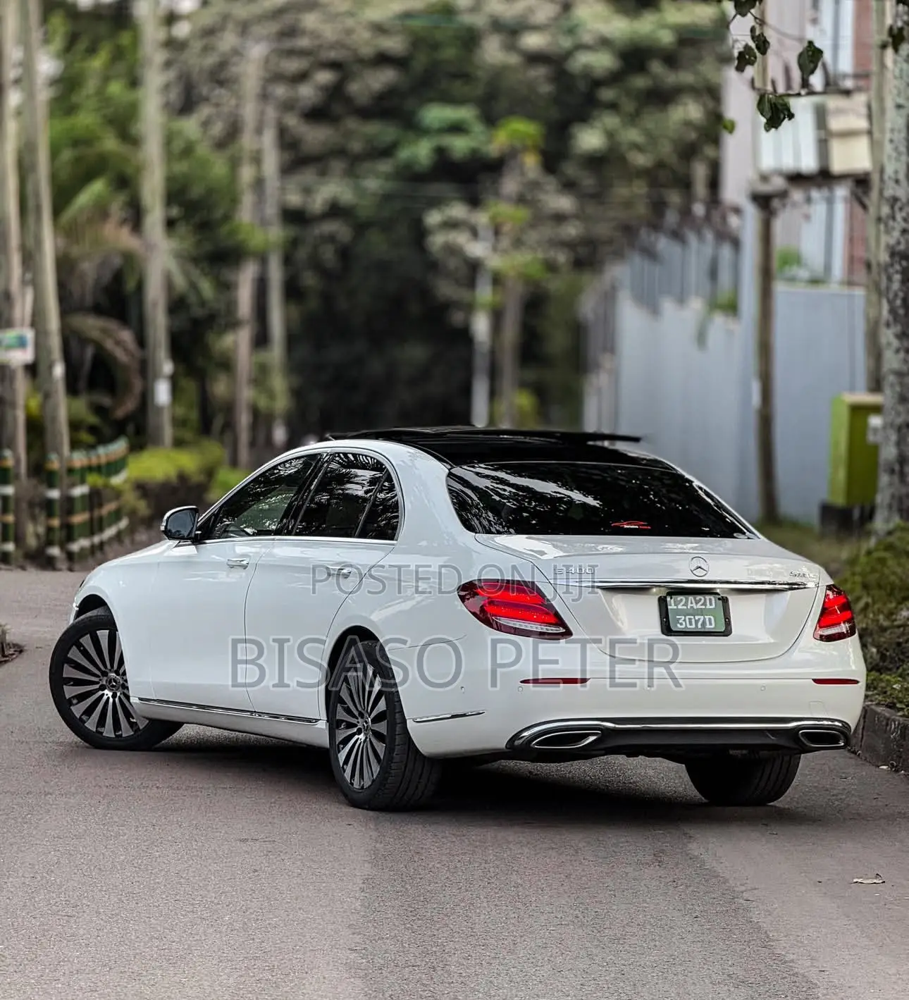 Mercedes-Benz E400 2018 White