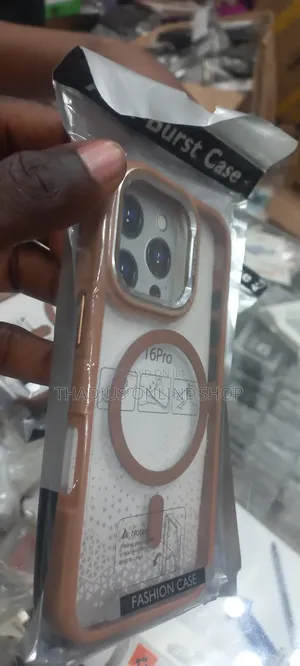 iPhone 16 Pro Strong Matte Transparent Cases