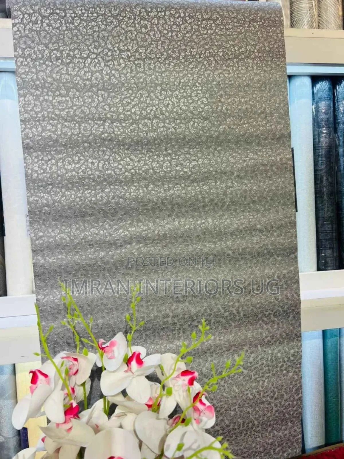 Nice Grey Wallpapers Available Per Square Meter at Cheap.