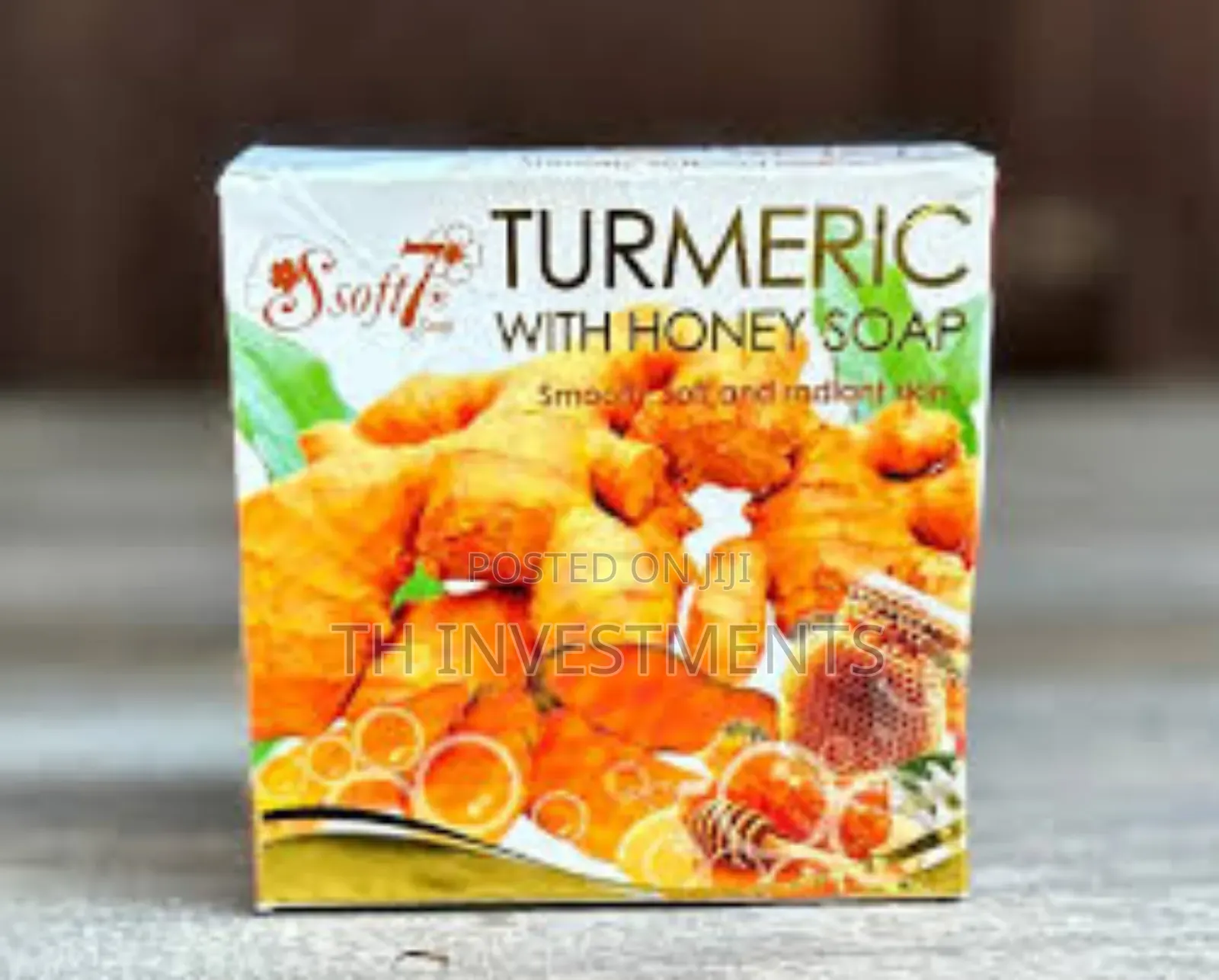 Passion Cosmetics
Soft 7 Tumeric With Honey Soap,