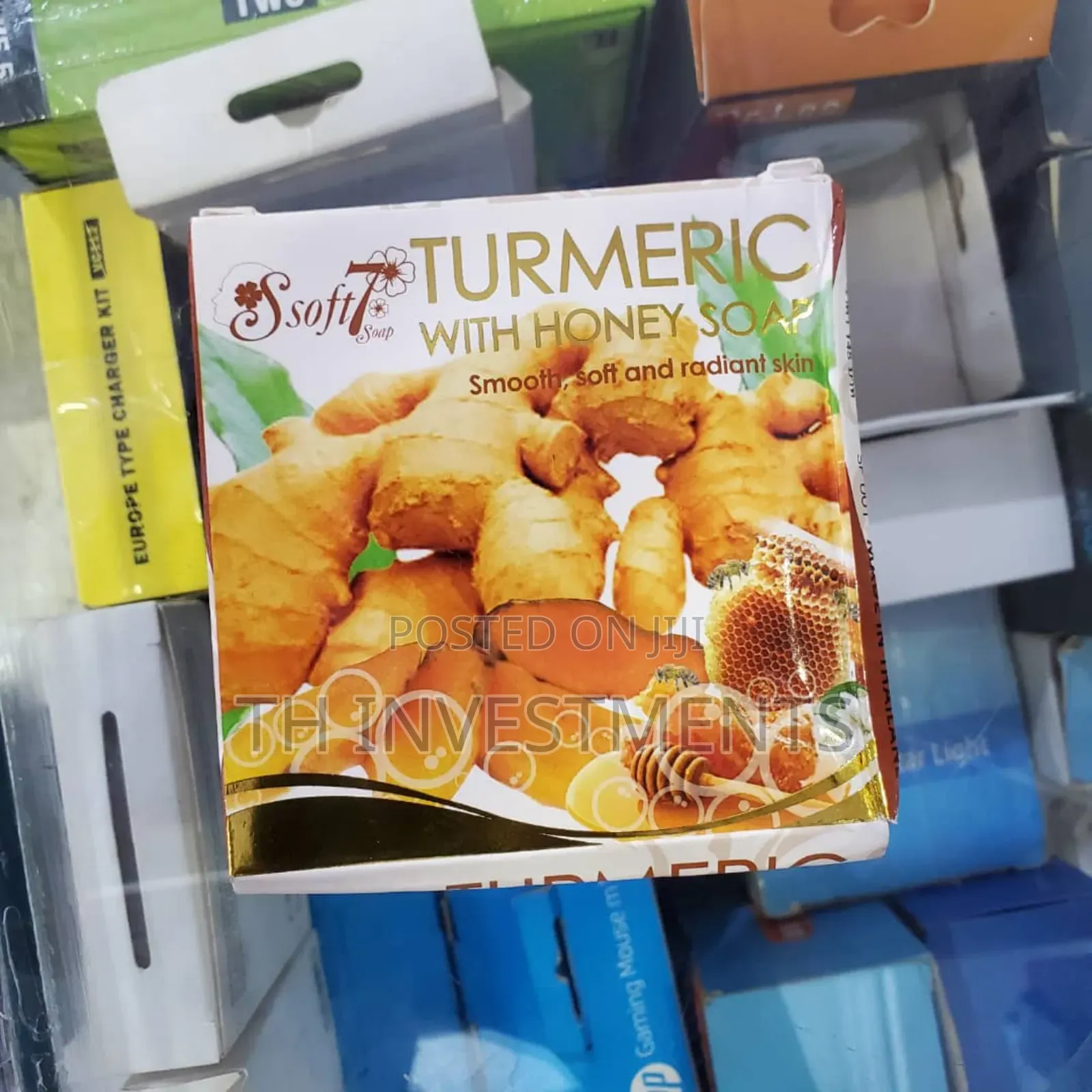 Passion Cosmetics
Soft 7 Tumeric With Honey Soap,