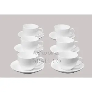 Set of 6 Restaurants Andoffice Tree Ceramic 350ml Cappuccino