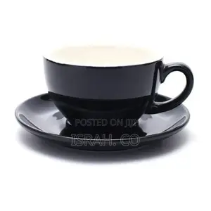 Cups and Saucer for 6 People Professional Barista's Choice
