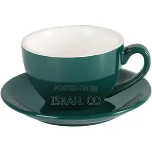 Set of 6 Mugs With Saucers