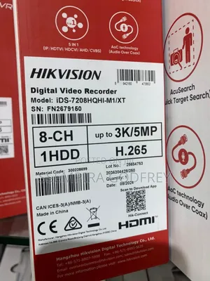 DVR 8 Channel Hik Vision