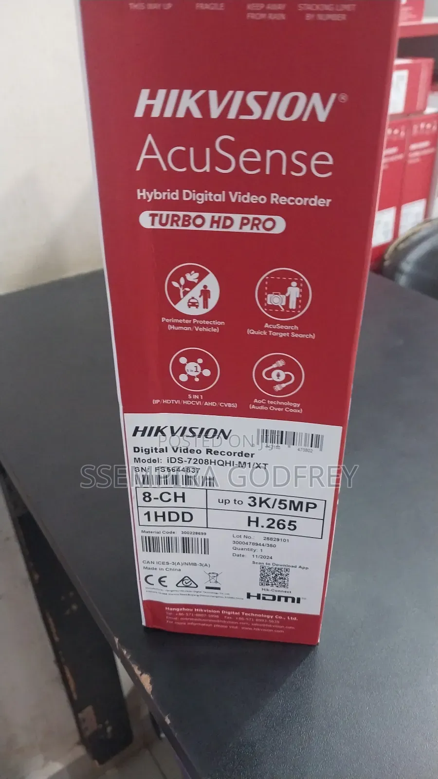 DVR 8 Channel Hik Vision