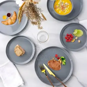 Dinnerware Sets for 6,18 Piece Stoneware Plates Andbowls Set