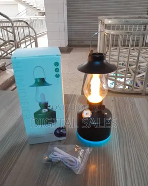 Humidifier With Vintage Lamp
