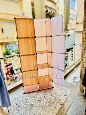 Hg Two Columns Portable Plastic Closets