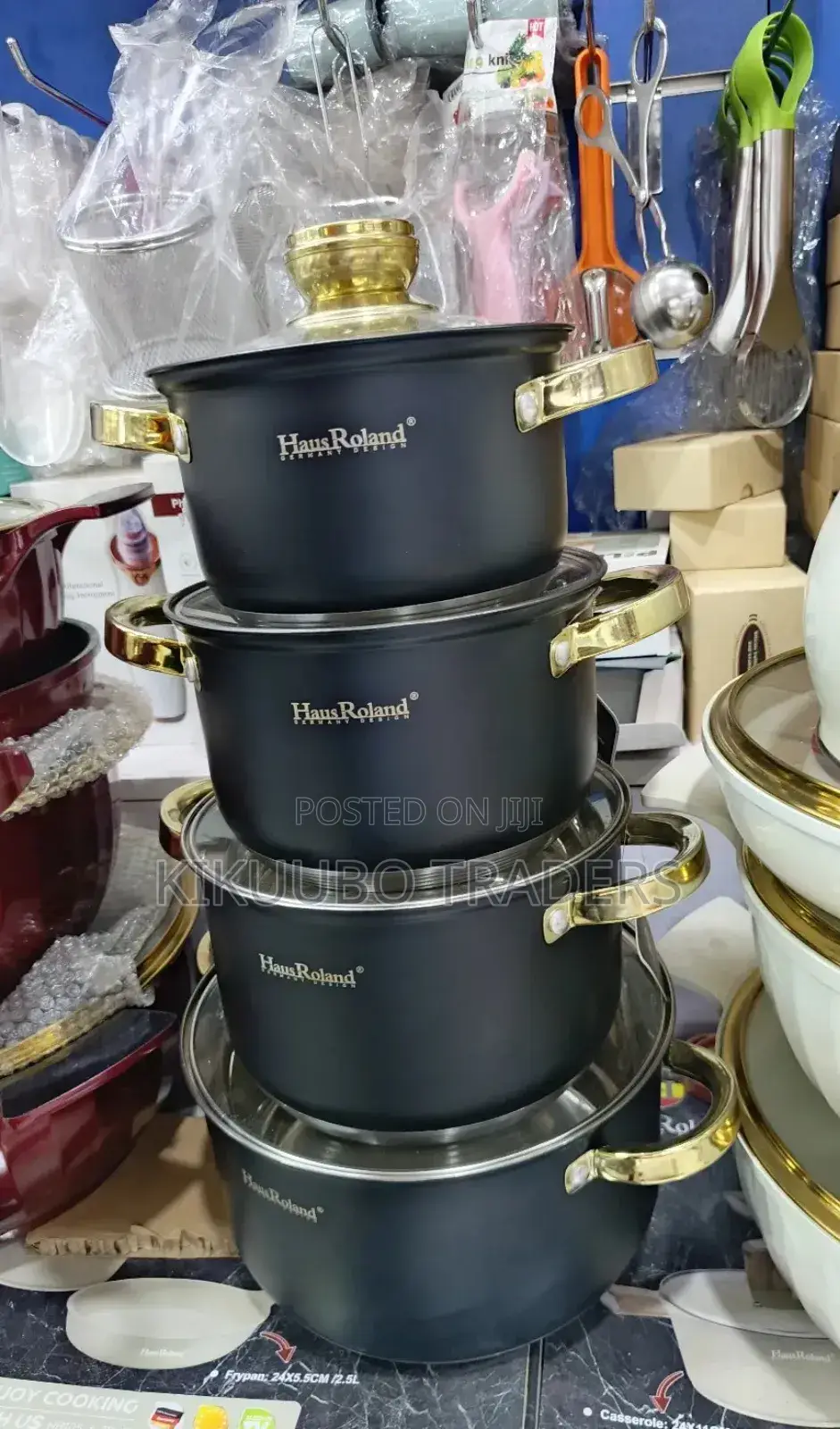Haus Roland 8pcs Cookware Set
