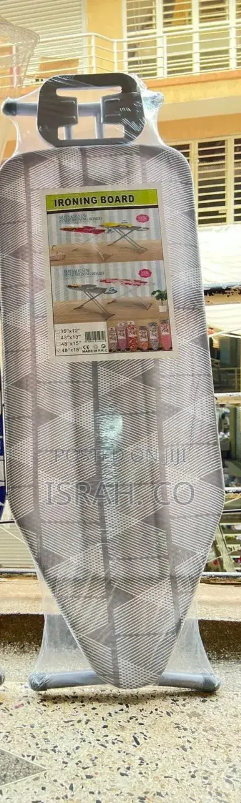 Ironing Board With Hot Steam Iron Press Stand / Holder