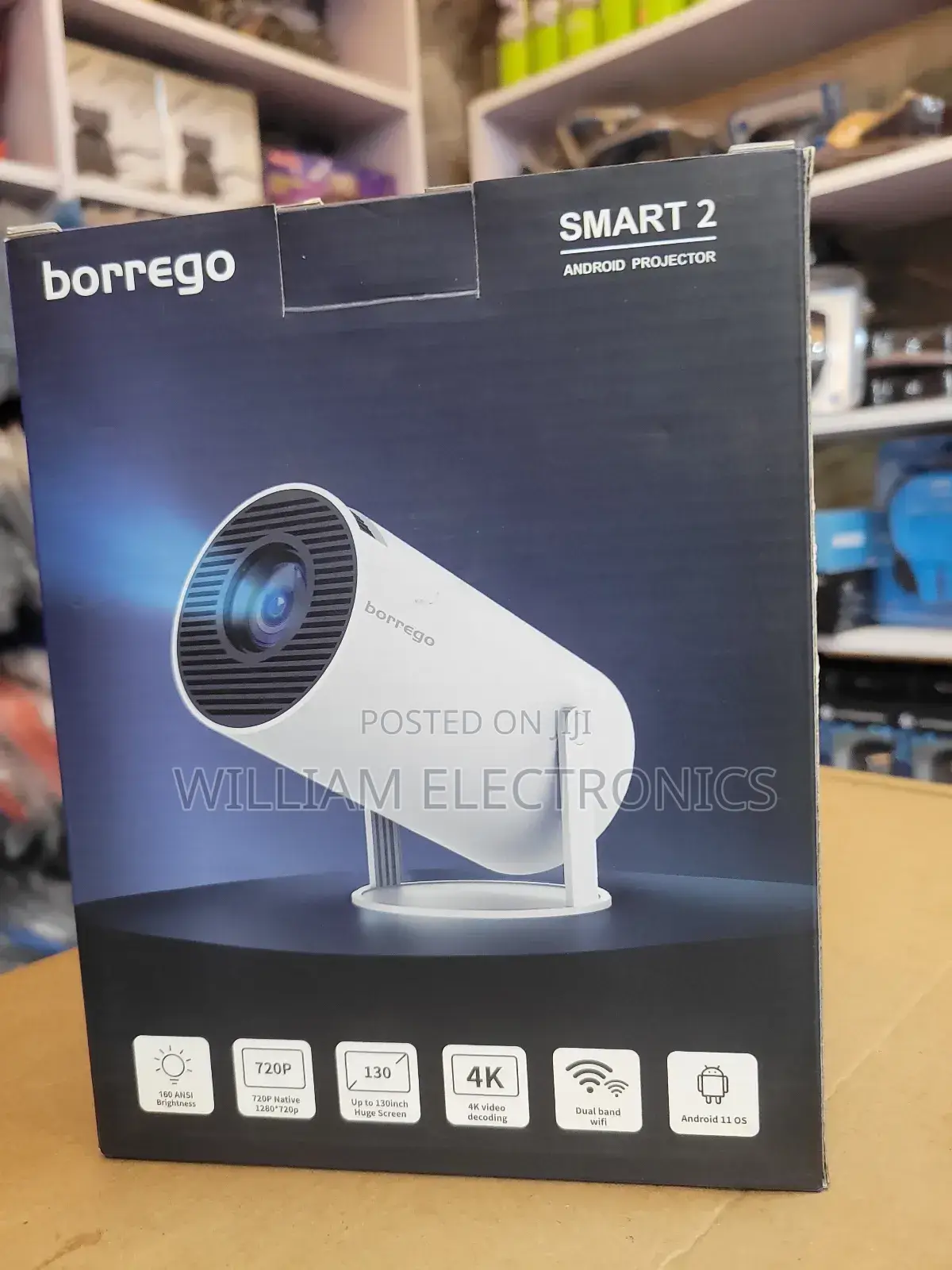Borrego Smart 2 Portable Projector