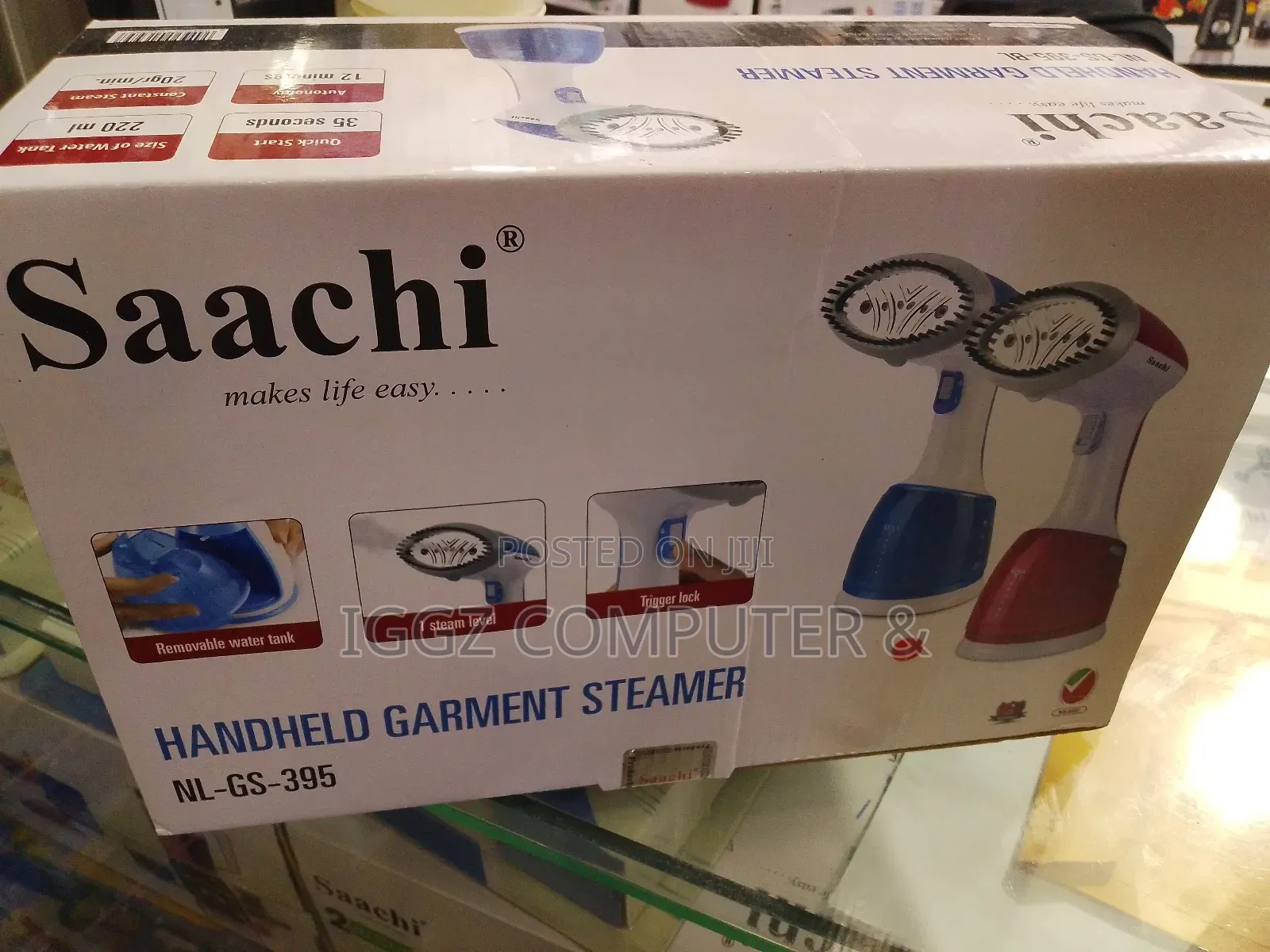 Saachi Hand Held Garment Steamer