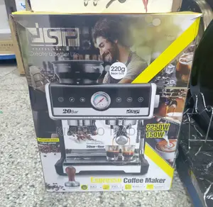 DSP 20 Bar Espresso Coffee Maker Machine With Coffee Grinder