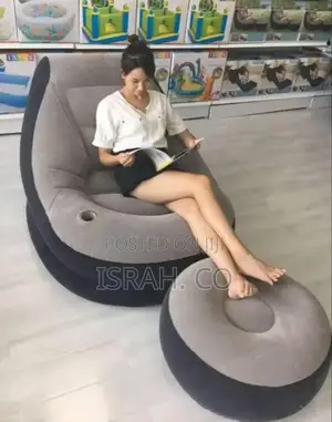 Inflatable Chair Sofa Grey
