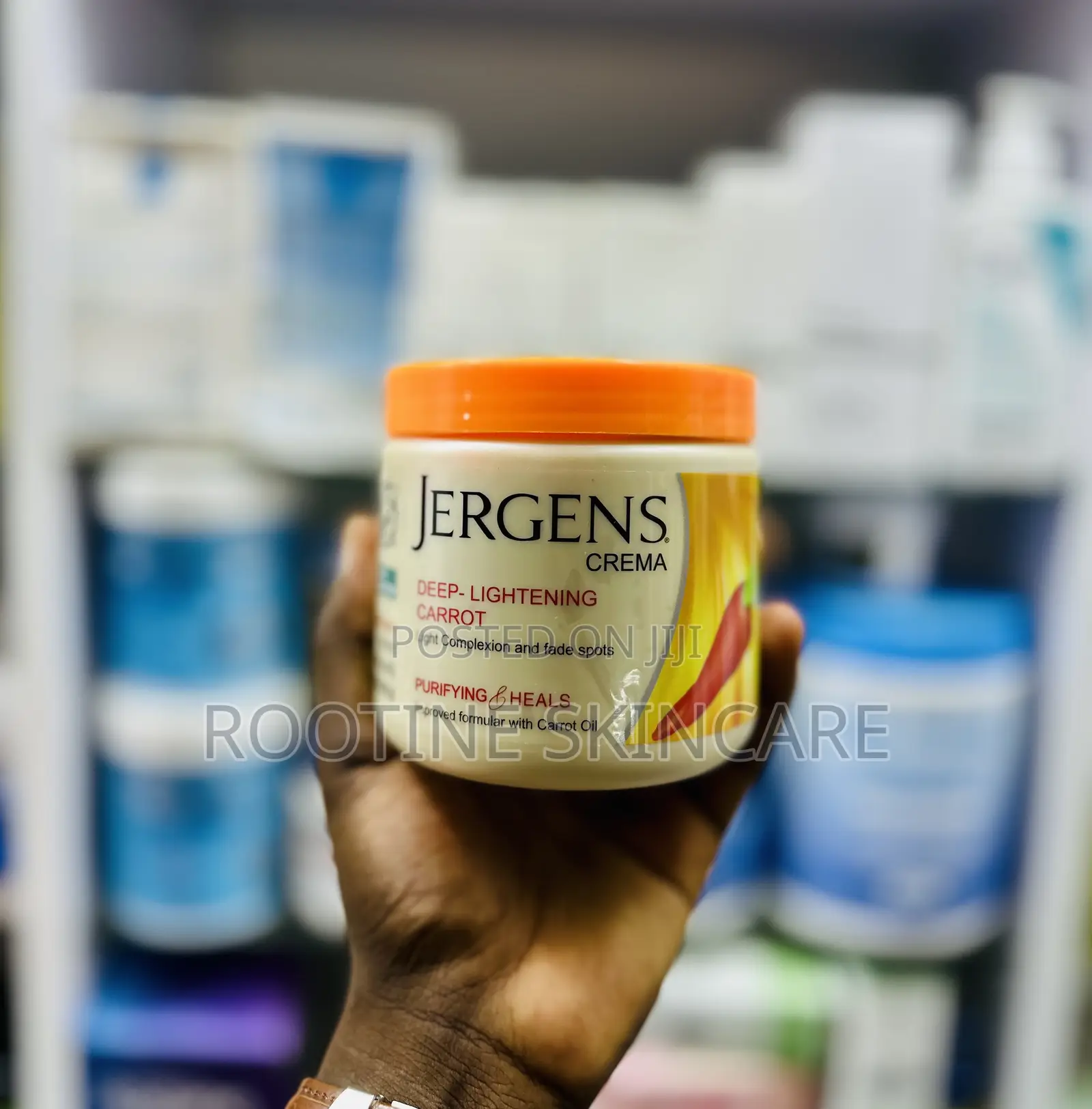 Jergens Deep Lightening Carrot Body Cream