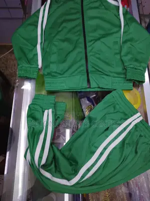Kids Track Suit Green Color