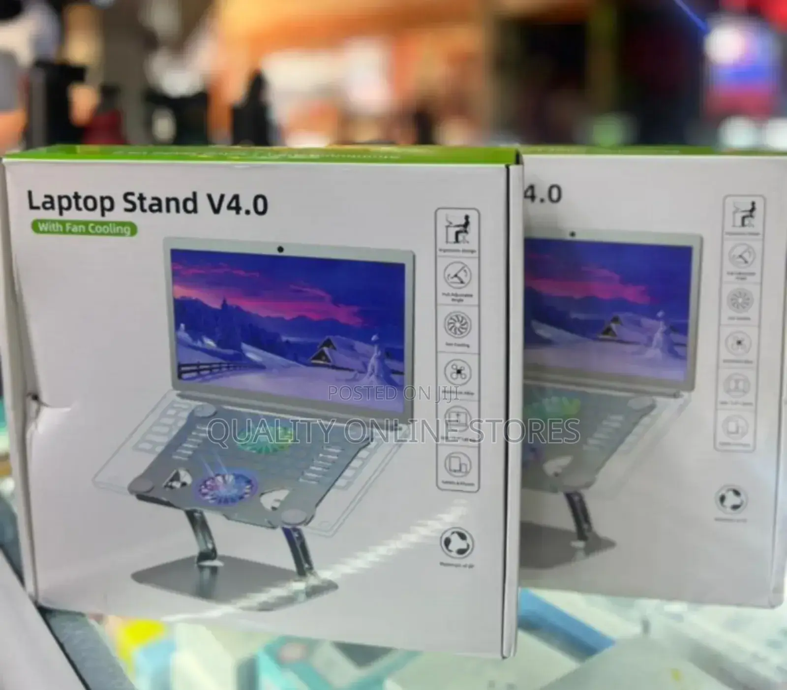 Foldable Aluminum Laptop Stand