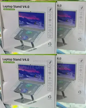 Foldable Aluminum Laptop Stand