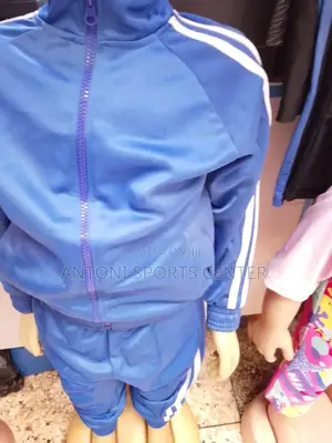 Blue Track Suit Plain for Kids
