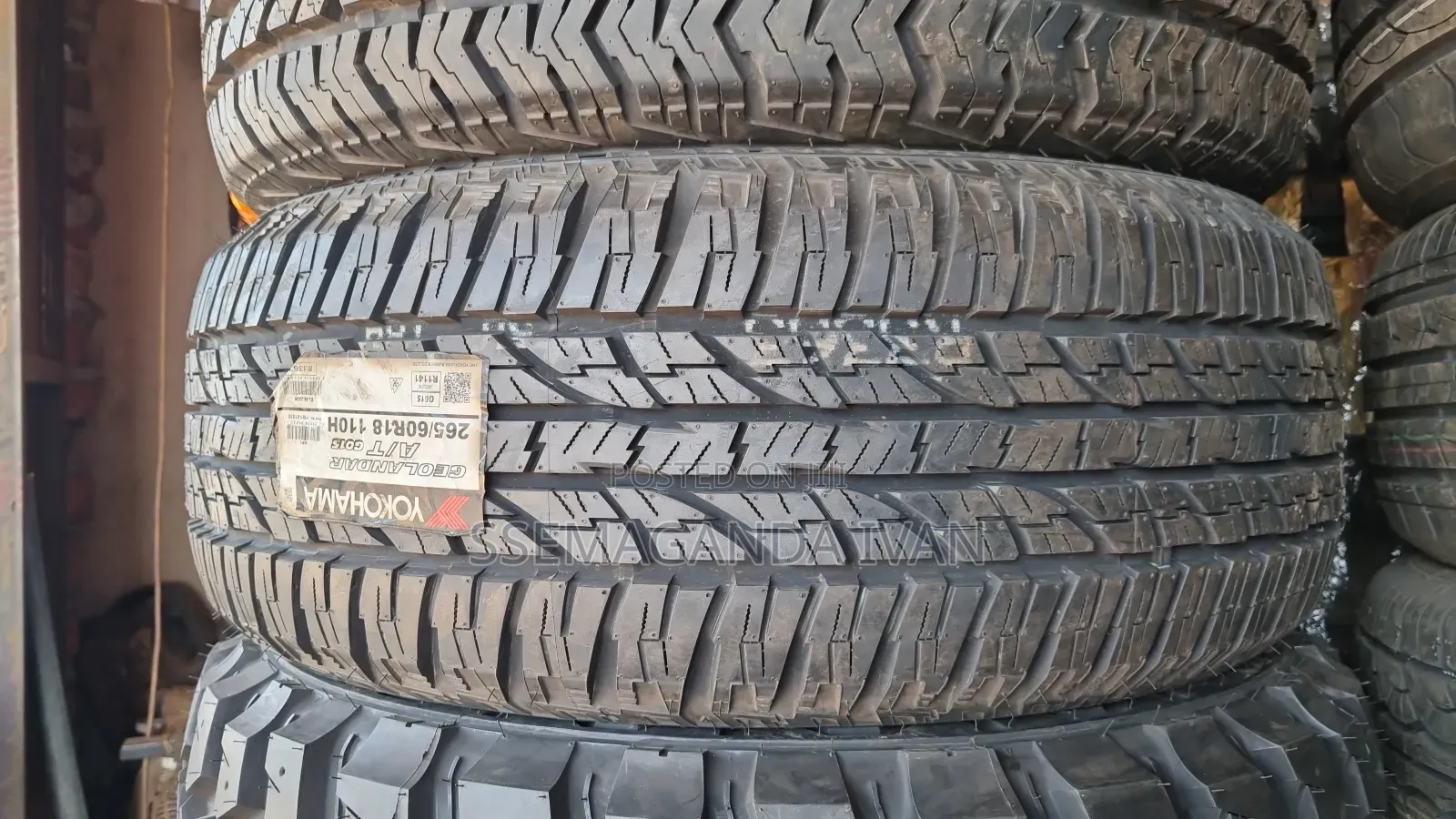 265/60r18 110h Yokohama Tyres