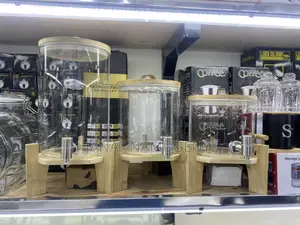 Juice Dispensers With Bambo Stand