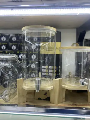 Juice Dispensers With Bambo Stand