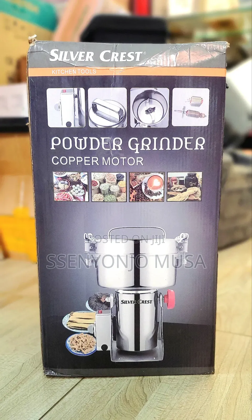 Silver Crest Powder Grinder - 200w, 1000g