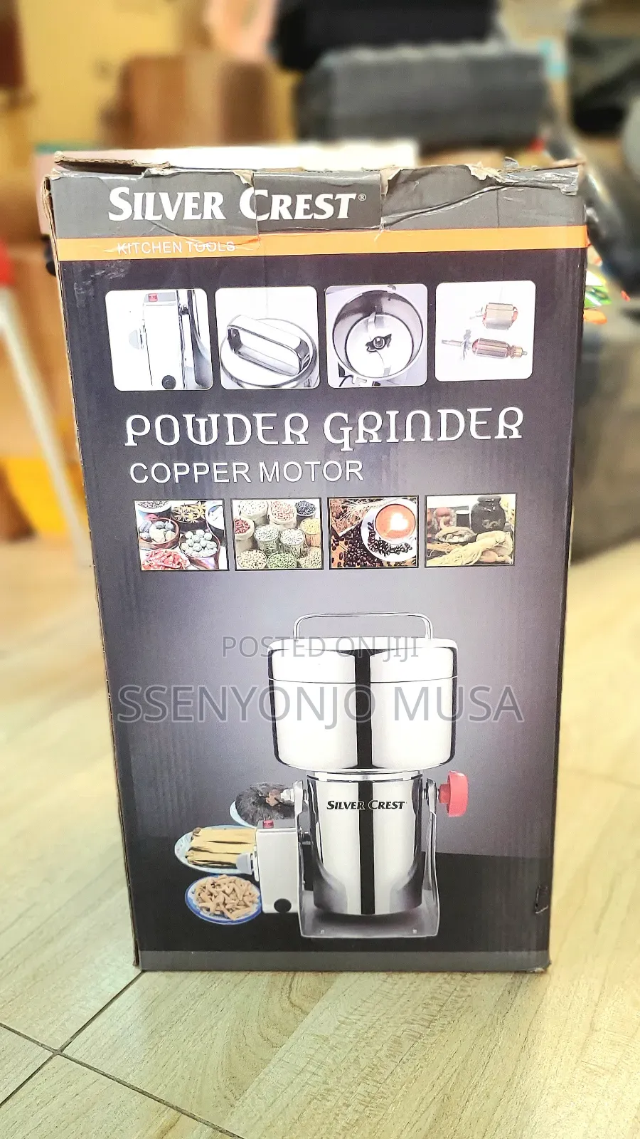 Silver Crest Powder Grinder - 200w, 1000g