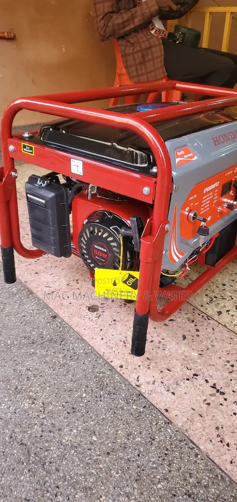 Honda Key Start Generator 3.5kva